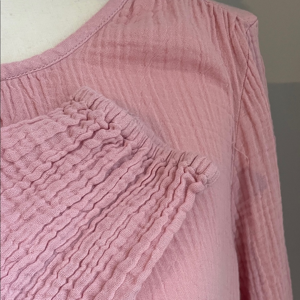 beachlunchlounge Pink Long Sleeve Dress - Picture 6 of 10
